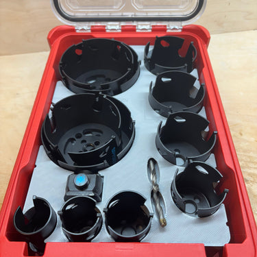 Packout Insert For Spyder 14-Piece Carbide Hole Saw Set (SHS-14)
