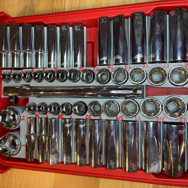 Packout Insert For 3/8" 56-Piece SAE/Metric Socket Set (ST-56)