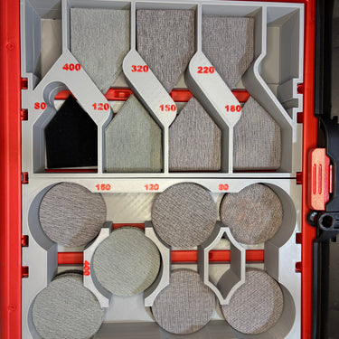 Packout Drawer Insert For 3" Sanding Discs (3SD D)