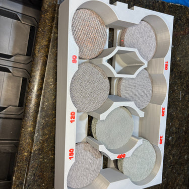 Packout Drawer Insert For 3" Sanding Discs (3SD D)