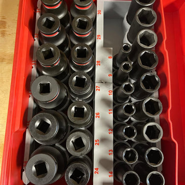 Packout Insert For 1/2" 29-Piece Metric Impact Socket Set (IST-H29M)