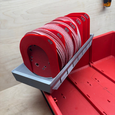 Packout Drawer Insert for 5" Sanding Discs (5SD D)