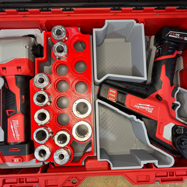 Packout Small Tool Box Insert For Milwaukee M12 Cable Cutter (MCC TB)