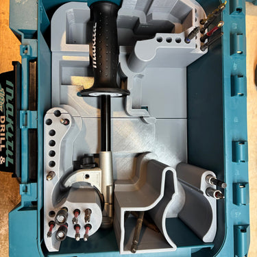 MAKTRAK Organizer insert for Makita 18v Drill & Impact Driver (Mk18DID MT)