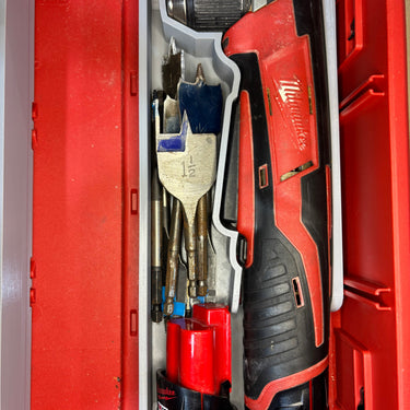 Packout Drawer Insert for M12 Right Angle Drill (MRAD D)