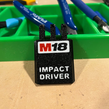 Packout Insert For M18 Gen 3 Impact Driver - Jonah Pope Design (JP-18I)