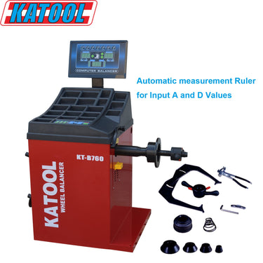 KATOOL KT-T835 Tire Changer & KT-B760 Wheel Balancer Combo — KATOOL KT-T835 Tire Changer & KT-B760 Wheel Balancer Combo and Motorcycle Adapter Kit (KT-MC1 + KT-MC2 Combo)