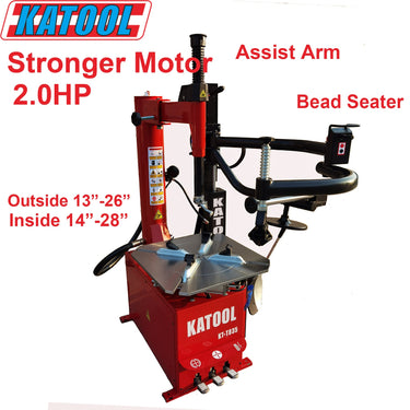KATOOL KT-T835 Tire Changer & KT-B760 Wheel Balancer Combo — KATOOL KT-T835 Tire Changer & KT-B760 Wheel Balancer Combo and Motorcycle Adapter Kit (KT-MC1 + KT-MC2 Combo)