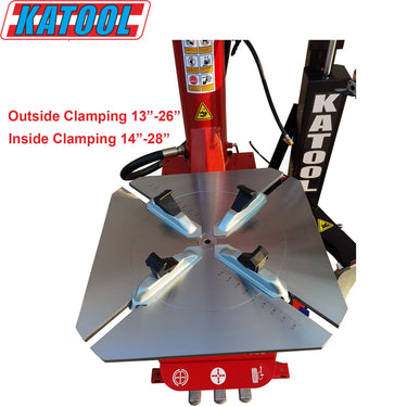 KATOOL KT-T835 Tire Changer & KT-B700 Wheel Balancer Combo — KATOOL KT-T835 Tire Changer & KT-B700 Wheel Balancer Combo and Motorcycle Adapter Kit (KT-MC1 + KT-MC2 Combo)