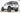 LOD JL Destroyer Shorty Rear Bumper Only Black Powder Coated 2018-20xx Jeep JL Wrangler | JRB1801