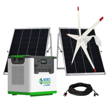 Nature's Generator Lithium 3600 Solar and Wind Generator