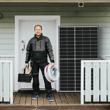 320W Bifacial Solar Panel（2-Pack） — 4 Panels