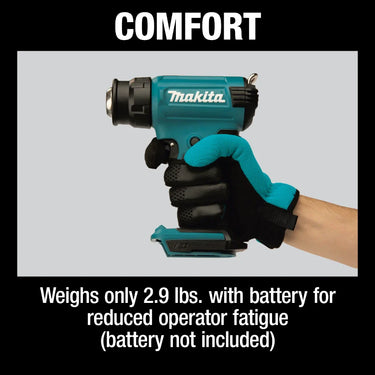Pistola de calor inalámbrica de iones de litio Makita XGH01ZK 18V LXT