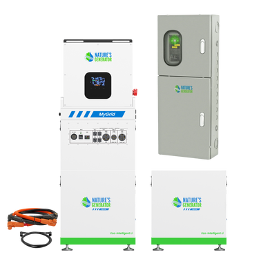 MyGrid 10K with Transfer Switch for House Battery Backup