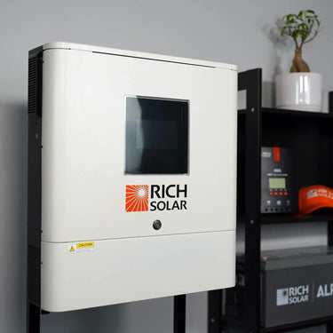 Rich Solar NOVA 6500S | Inversor Solar Híbrido Aislado de 6500 Watts (6.5kW) y 48 Voltios | Certificación UL