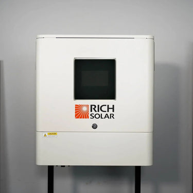 Rich Solar NOVA 6500S | Inversor Solar Híbrido Aislado de 6500 Watts (6.5kW) y 48 Voltios | Certificación UL