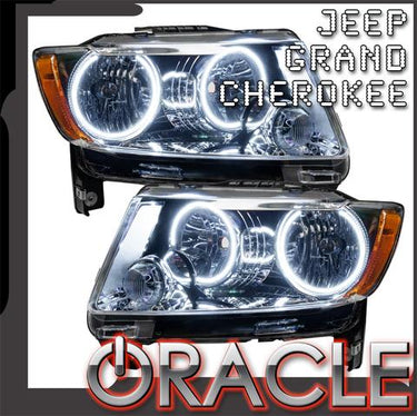 Oracle 2011-2013 Jeep Grand Cherokee SMD HL (Non-HID) - Chrome | 7070-002