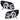 Oracle Oracle Lights 2003-2005 Toyota 4-Runner SMD HL - Black 7118-001 | 7118-001