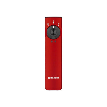 OLIGHT ARKFELDPRO3RRDCWV3RGL Arkfeld Pro Flat EDC Flashlight with LED Light UV and Laser - Red