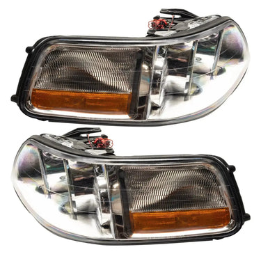 ORACLE Lighting 2005-2011 Lincoln Town Car Pre-Assembled Halo Headlights - Non HID