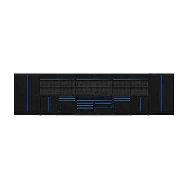 BoxoUSA OSM Pro Series | 292" 25-Piece Professional Organized Storage Modules Build Out | -Drawers, -Cabinets OSM-B14-B