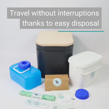 Trelino Origin M Composting toilet for Vans