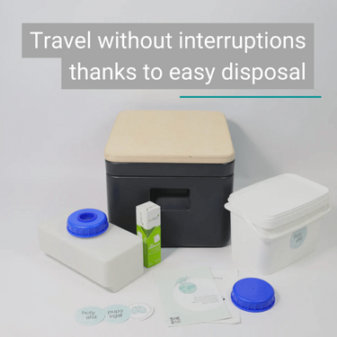 Trelino Origin S Ultra Portable & Lightweight Toilet