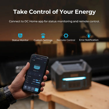 Renogy 500 Portable Power Station — Portable Power Station 500 + 220w Solar Panel $569.99