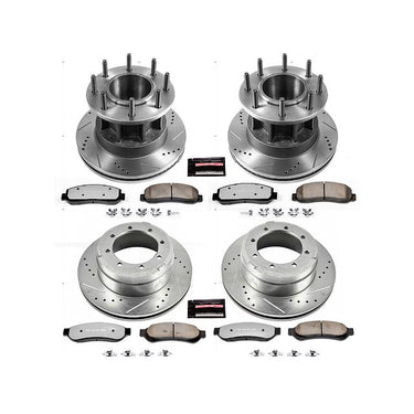 PowerStop POWERSTOP Z36 TRUCK  TOW BRAKE KIT - K4034-36 | K4034-36