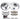 PowerStop POWERSTOP Z36 TRUCK TOW BRAKE KIT - K8395-36 | K8395-36