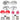 PowerStop POWERSTOP Z26 STREET KIT W CALS - KC1305D-26 | KC1305D-26