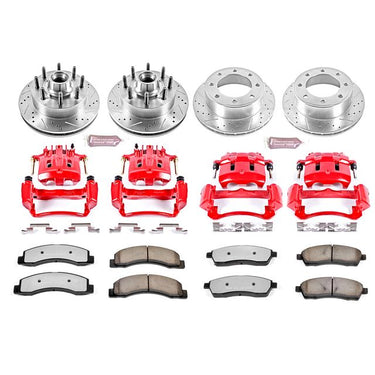PowerStop POWERSTOP Z36 TRUCK TOW KIT W CALS - KC1393-36 | KC1393-36