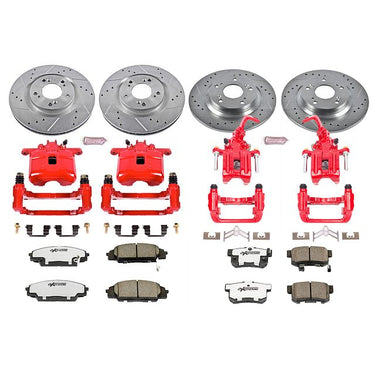 PowerStop POWERSTOP Z26 STREET KIT W CALS - KC2277-26 | KC2277-26