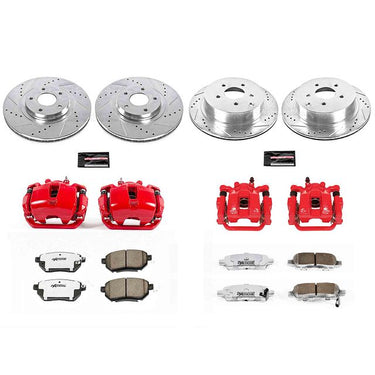 PowerStop POWERSTOP Z26 STREET KIT W CALS - KC2767A-26 | KC2767A-26