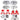 PowerStop POWERSTOP Z26 STREET KIT W CALS - KC4068A-26 | KC4068A-26