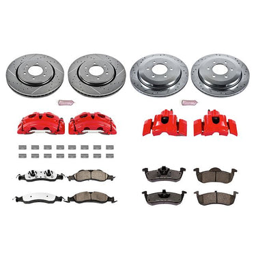 PowerStop POWERSTOP Z36 TRUCK TOW KIT W CALS - KC4109-36 | KC4109-36