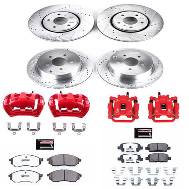 PowerStop POWERSTOP Z26 STREET KIT W CALS - KC4477-26 | KC4477-26