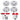 PowerStop POWERSTOP Z36 TRUCK TOW KIT W CALS - KC5874-36 | KC5874-36