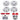 PowerStop POWERSTOP Z23 EVOLUTION KIT W CALS - KC5874 | KC5874