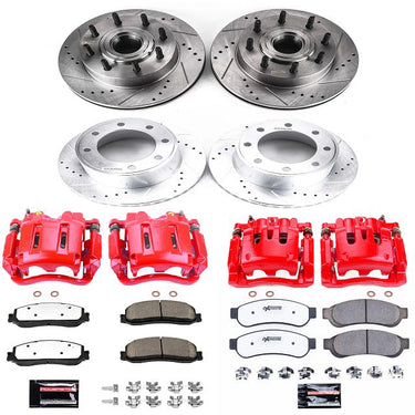 PowerStop POWERSTOP Z36 TRUCK TOW KIT W CALS - KC6551-36 | KC6551-36