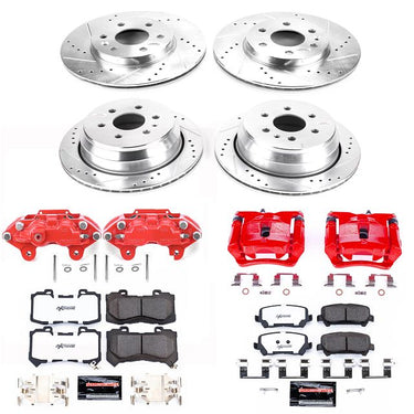 PowerStop POWERSTOP Z36 TRUCK TOW KIT W CALS - KC7228-36 | KC7228-36