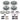 PowerStop POWERSTOP AUTOSPECIALTY KIT W CALS - KCOE2876 | KCOE2876