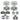 PowerStop POWERSTOP AUTOSPECIALTY KIT W CALS - KCOE4010 | KCOE4010