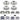 PowerStop POWERSTOP AUTOSPECIALTY KIT W CALS - KCOE5458A | KCOE5458A