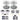 PowerStop POWERSTOP AUTOSPECIALTY KIT W CALS - KCOE6354 | KCOE6354