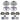 PowerStop POWERSTOP AUTOSPECIALTY KIT W CALS - KCOE6408 | KCOE6408