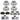 PowerStop POWERSTOP AUTOSPECIALTY KIT W CALS - KCOE6551 | KCOE6551
