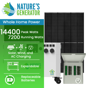 Powerhouse V2 Solar Generator and Transfer Switch