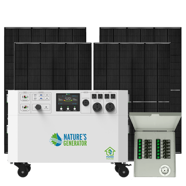Powerhouse V2 Solar Generator and Transfer Switch