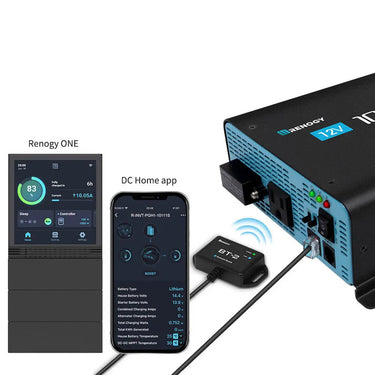 Refurbished 1000W 12V Pure Sine Wave Inverter with Power Saving Mode (New Edition)